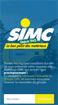 Mobile Screenshot of materiaux-simc.fr